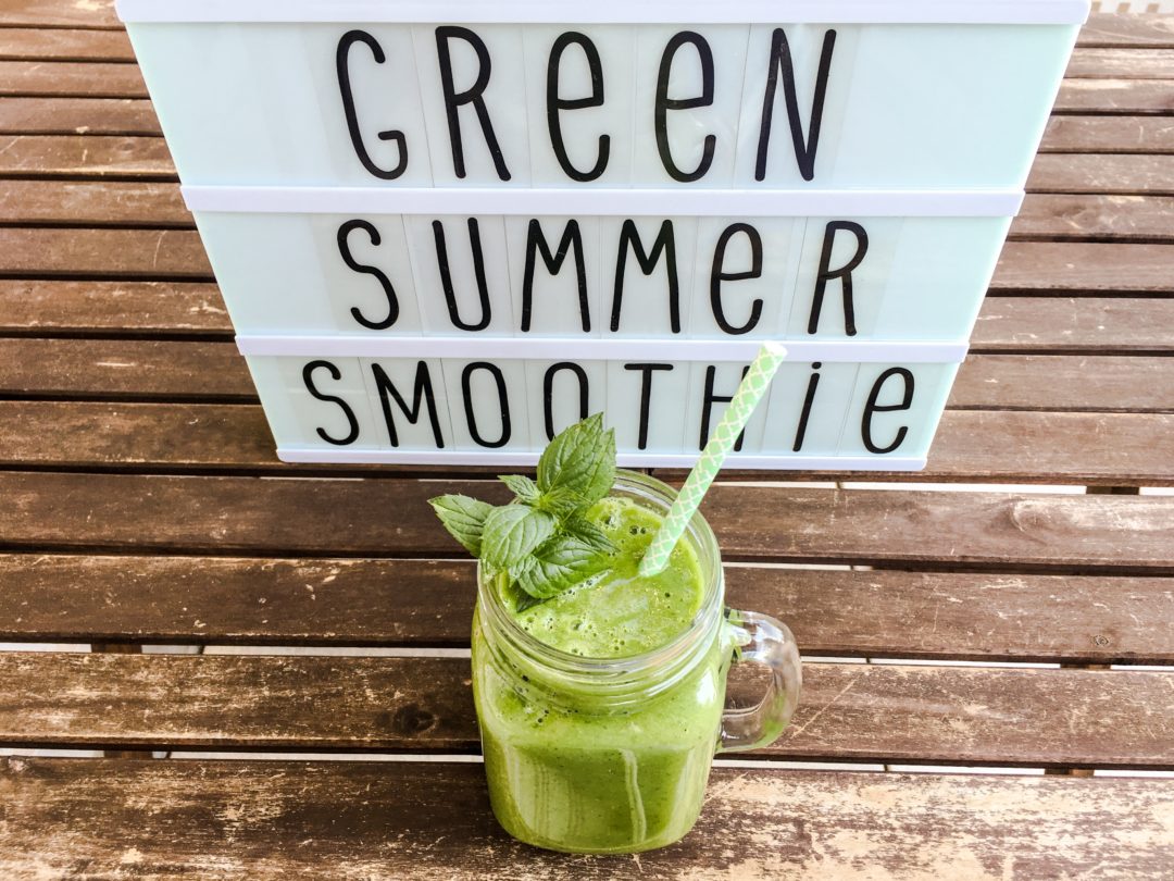 green summer smoothie